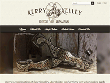 Tablet Screenshot of kerrykelleyspurs.com